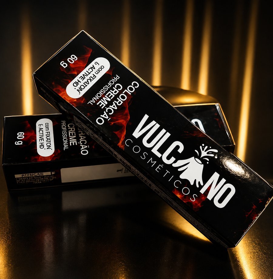 Coloração Creme Profissional Vulcano