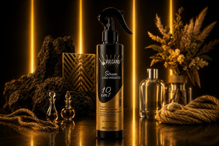 Sérum Liso Mágico 10 em 1 Vulcano